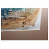 #519 Signed and framed (28 1/4 x 34 1/4)