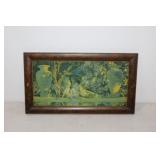 #539 Maxfield Parrish – original period frame