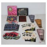 #534 Art Deco Bridge tally score cards, etc. 