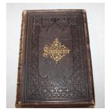 #547 Large leather bound Shakespeare volume