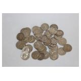 #490 Lot of 40 Silver Dollars