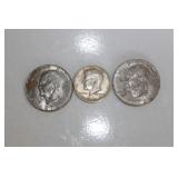 #494 1964 Kennedy half w/ two Ike
