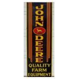 #496 John Deere sign info above