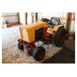 Case 446 Tractor with Tiller
