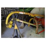 Green Post hole digger