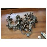 Vintage key rings 