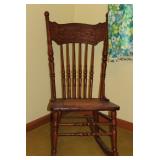 Spindle back rocker