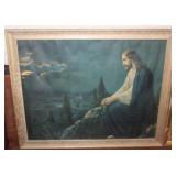 Jesus on Mount Olive 