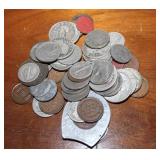 Sm. Assortment of silver & misc. 