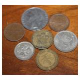 Foreign coins