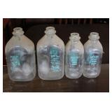 Hickory Ridge milk bottles