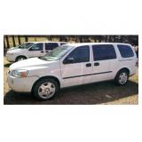 UM# 1185 2008 Chevrolet Uplander Cargo Minivan, Air Conditioning, AM/FM Radio, Cargo Mat, Cabin