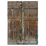 6ft bronze hall tree