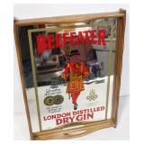 Beefeater London distilled dry gin mirror 