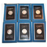 (7) Carson City Silver dollars