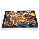 #30 Great lot of beaded costume necklaces