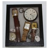 #19 Gold and sterling watches incl. hopalong Cassidy