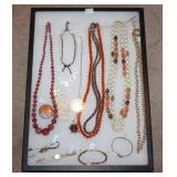 #64 beaded necklaces and bracelets
