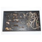 #49 Lot of pins and necklaces