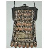 #43 Whiting Davis Metallic mesh purse