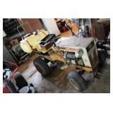 Wards Tractor w/ Plow and Deck