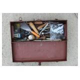 tool box w/ misc. tools