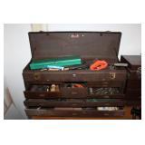 Machinist chest with tools
