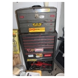 Chest on chest rolling tool box