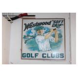 Westwood Golf Clubs metal sign