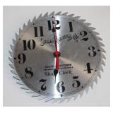 Sears Roebuck & Co. Saw blade clock