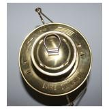 Lake Division lantern w/ red globe