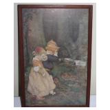 Hansel and Gretel lithograph
