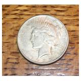 1925 S Peace Silver Dollar
