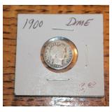1900 Barber Dime