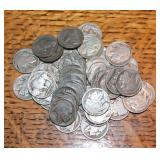 (42) Buffalo Nickels