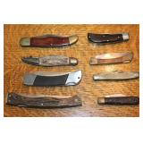 Large selection of pocket kinves 