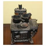 Small Toy Cast Iron Stove