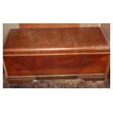 Cedar linen chest