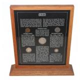 1949 coin display - silver