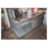 Vintage milk fridge w/ motor