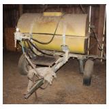 Pull behind sprayer
