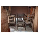 Cane bottom chairs