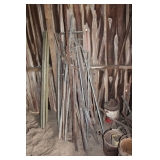 Metal poles