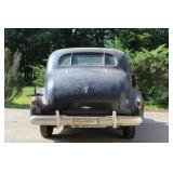 Rear view of 1938 Cadillac