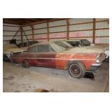 1963 Pontiac Catalina coupe- no engine or trans.