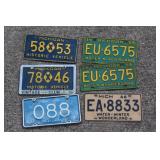 License plates