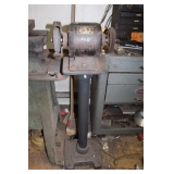 Delco Motor grinder on stand