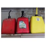 Misc. gas cans
