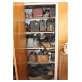Parts cabinets filled