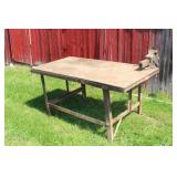 HD Welding Table w/ vise